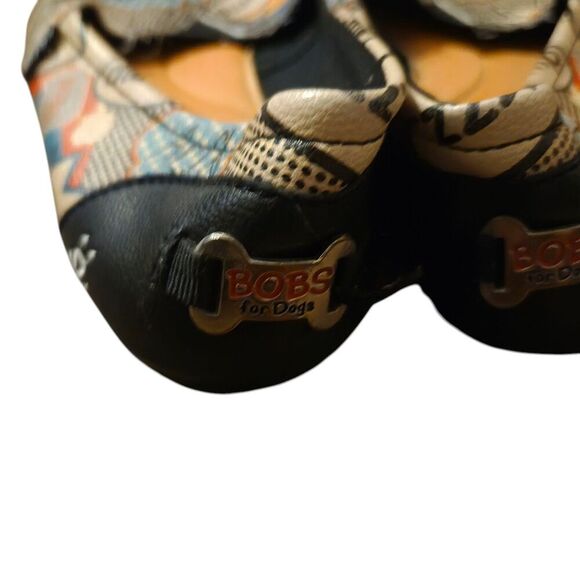 Bobs For Dogs Skechers Size 10 Dog Lover Flats Loafers Memory Foam Artsy - Picture 4 of 9